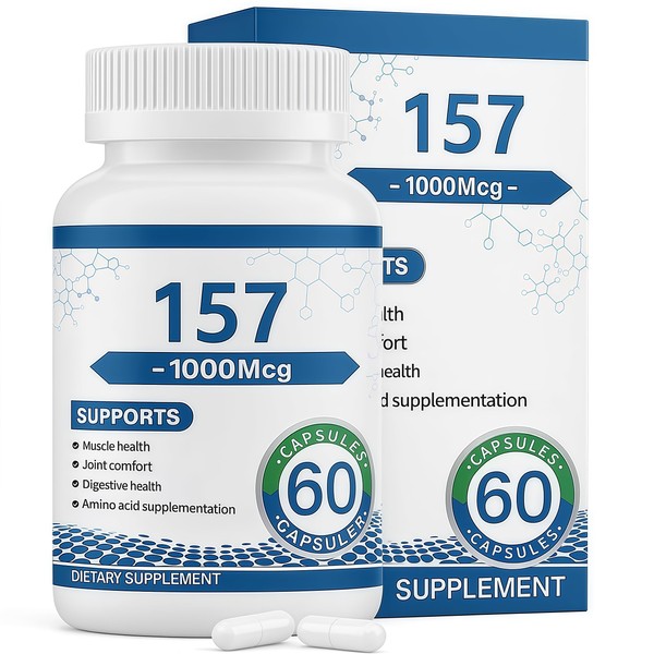 Collagen Peptide Capsules 157 - Amino Acids Supplement - Supports