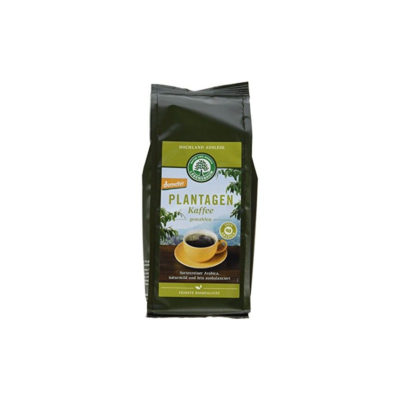 Lebensbaum Organic Plantations Ground Coffee 250 g
