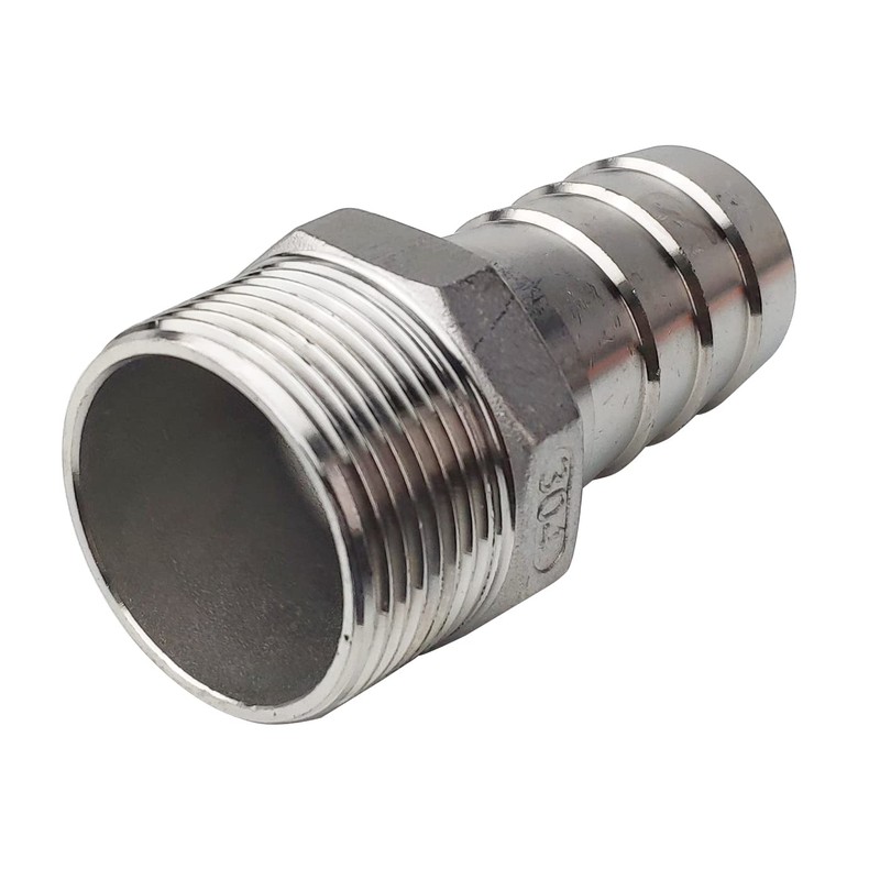 LOZOME 1-1/4" Male Thread to OD 32mm Barb Hose Pipe