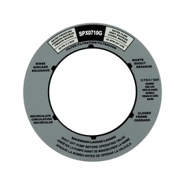 JIOTAR SPX0710G Sand Filter Valves Label Sticker Replacement Hayward Pool Filter Label Sticker for Hayward Multiport Valve SPX710 SPX0710 Series,Hayward Pro and VL Series Sand Filter Valves (1 Pack)