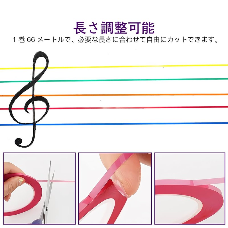 KDSSYFT 9 Rolls Fingerboard Stickers for Cello Violin Finger Stickers