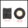 Hihaha 2pcs Motorcycle 10mm Rear Shock Absorber Cushion Rubber Ring