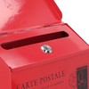 Locking Mailboxes Wall Mounted Vertical, Large Capacity Mail Box Metal