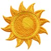The Sun Star Astrology Embroidered Applique Iron-on Patch S-1511