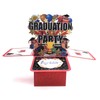 Bighan Pop Up Graduation Card, 3D Graduation Greeting Boxed Cards