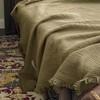 100% Cotton Brown 6 Layers Muslin Throw Blanket Soft Lightweight