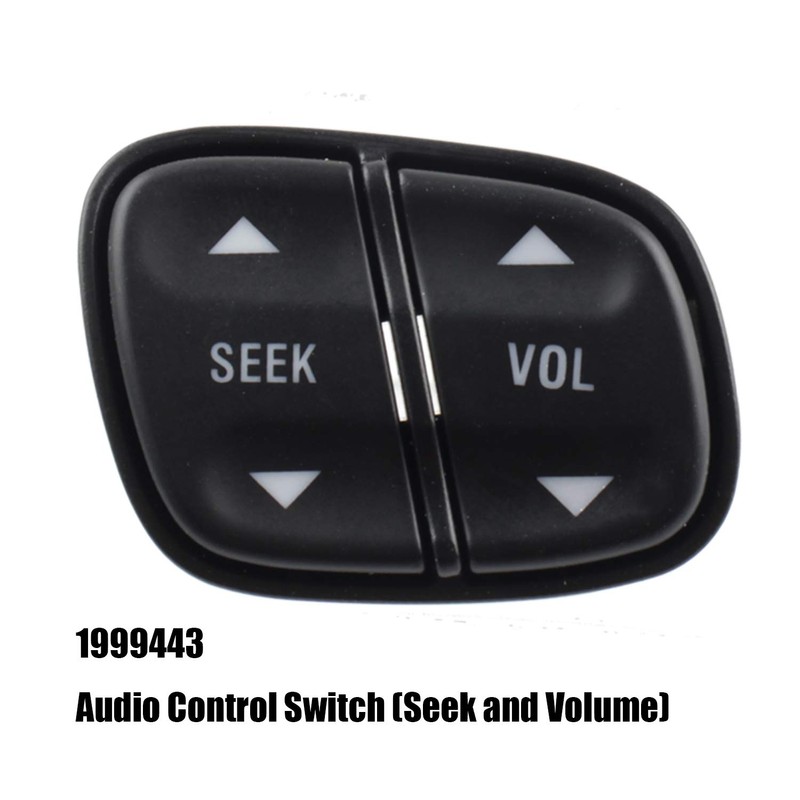 Steering Wheel Control Switch Button Replacement for 2003-2009 Silverado Suburban