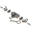 Hettich Nutbart 89076 Turning Bar Lock for DIN Right Doors,