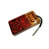 LED rear light with position light, brake light, indicator for