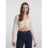 Name It Pcjudy Ls Women's Cropped Knit, Birch