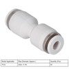 Pneumatic Fitting Tube Connector Straight Push to Connect Fittings Connects