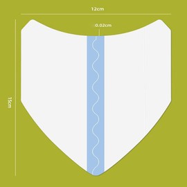 SYGELER 20 PCS Thigh Inner Anti Chafing Sticker -Transparent Protection Skin Patches, Waterproof Sweatproof for Women/Men (Transparent, Ultra-Thin)