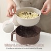 50 oz Large Ramen Bowl, Microwave Ramen Cooker Fit 2
