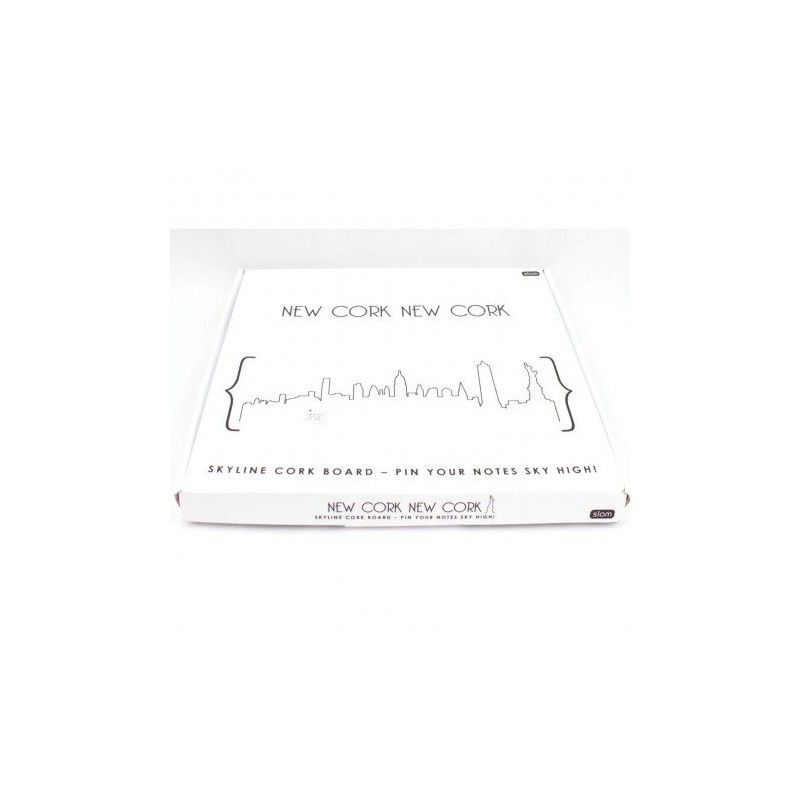 New York Skyline Cork Board New Cork New Cork Notice