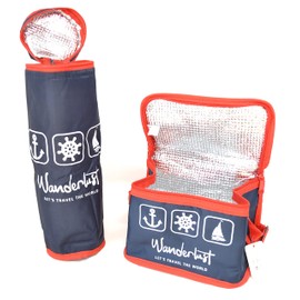 Camouflage Bag 4.2 LTR Insulated Lunch Military Cooler and 1.5 Bottles Cooler Picnic Camping Freezer Food Container