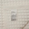 MUJI 83921545 Waffle Large Bath Towel, Set of 2, 27.6