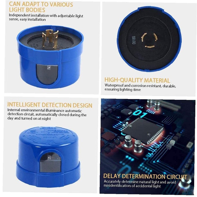 Photocell Sensor Auto On Off Photoelectric Sensor Switch JL-205C Twist