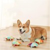 PROKEI Plush Pet Dog Flying Discs Chew Toys, Interactive Tug