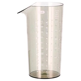 MEPAL Measuring Jug 0.5 Litre, Plastic, Smoke, 10 x 8.3 x 16 cm 2 Units
