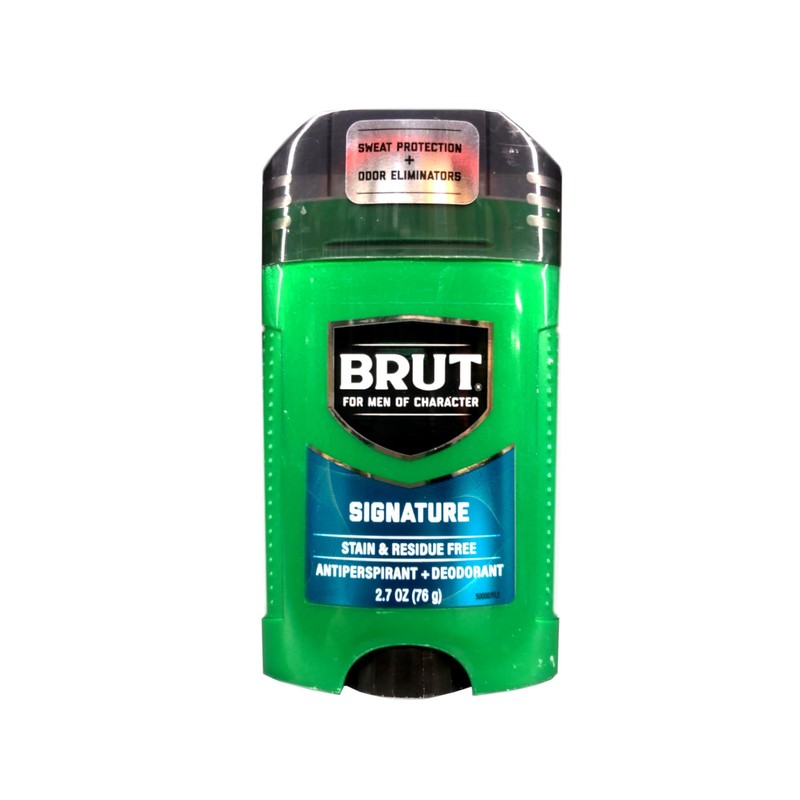 Brut Signature Antiperspirant + Deodorant 2.7 Ounce (Pack of 6)