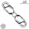 DIY925 Base Clasp Double Lobster Clasp 25 mm 925 Sterling