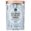 L. Organic Cotton Tampons - Super, 30 ct