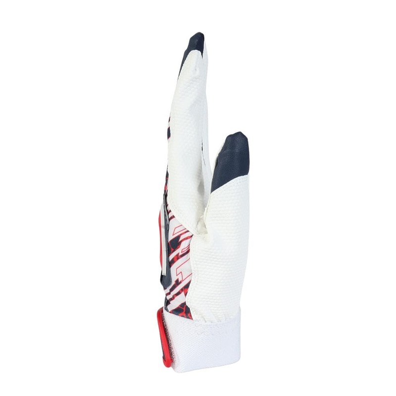 UA Clean Up Batting Gloves 6001310 (410) Midnight Navy, White,
