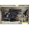 US Army Night Stalker Helicopter with Soldier Figure and Light/Sound