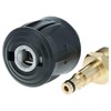 vhbw 2-Piece Adaptor Set to M22 Thread Compatible with Kärcher