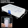 DuoFire Plastic Organizer Container Storage Box Adjustable Divider Removable Grid