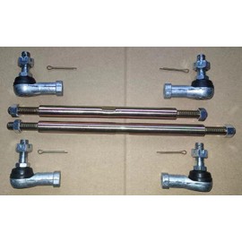 WANTONE RACING Driver & Passenger Side Tie Rod Assembly STR-037 STR-038 13042 13043 Replacement for 1991-2009 YAMAHA G14 G16 G19 G20 G21 G23 G/E Golf Carts