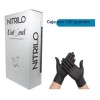UniSeal Guantes Nitrilo Negros Uniseal 100 Pzas Talla Grande