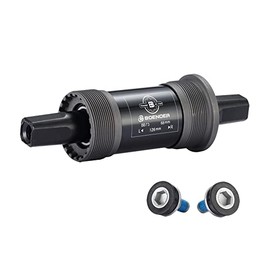 Bynccea Mittlere Bewegung für Fahrrad, Quadratische Taper Mittelbewegung mit Fahrradschrauben, robust, Achse, quadratisch, Fahrrad, Zubehör für Mountainbike