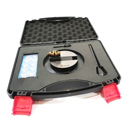 ball turning attachment to make convex balls and concave curvatures with graduation scale (for users reference) on lathe machine with 10 x spare cutting bit box