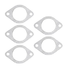 EMSea 5X Exhaust Gasket 2 Bolt 2.5Inch Downpipe Metal Jacket Reinforced Turbo 100mm