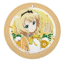 Is the Order a Rabbit? BLOOM 05 Sharo Leather Coaster Keychain