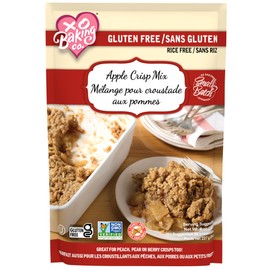 XO Baking Co. Gluten Free Small Batch Apple Crisp Mix; Non-GMO; Rice Free; Peanut Free; No Preservatives, Artificial Flavors or Colors, 8oz