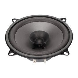 Car Speakers, 5in 400W Midrange Coaxial Car Speakers, External Magnetic, 60Hz to 20KHz Black Loudspeaker, Car Audio Speakers for Car Conversion