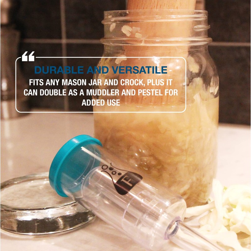Glasgewichte für die Fermentation von Fermentology Kraut Smasher