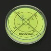 Horizontal Bubble Level, ABS Plastic Precision Bullseye Round Level Bubble,