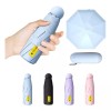 Viess Paraguas Sombrilla Mini De Bolsillo , Plegable Anti-uv ,