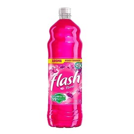 FLASH LIMPIADOR LIQUIDO MULTIUSOS FLORAL 1 LT,