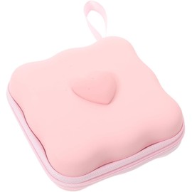 Kallory Caja para Guardar Toallas Sanitarias Portátil Cremallera Organizador de Toallas Sanitarias para Baño Soporte para Tampones para Bolso Cuidado Femenino