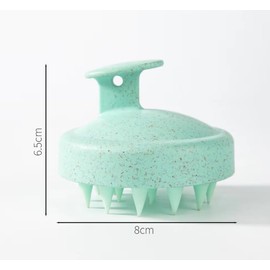 Haarbürste gegen Ziehen, entwirrend, reißfest, für trockenes und nasses Haar, umweltfreundlich, aus Weizenstroh, für alle Haartypen, Damen, Herren und Mädchen (SET-BEIGE)