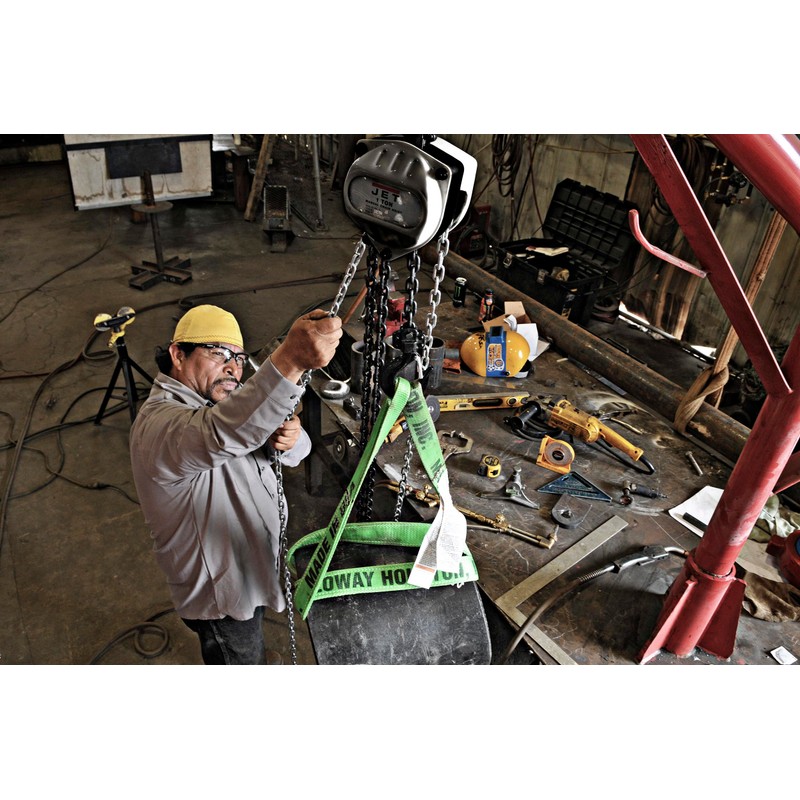 JET 1/2-Ton Hand Chain Hoist, 10' Lift (Model S90-050-10)