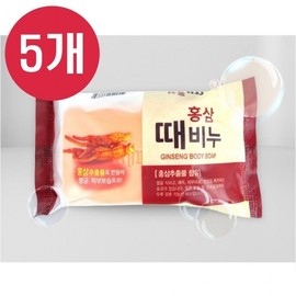 5 Red Ginseng Soaps 150g Moisturizing Skin Care Bathroom Soap Washing Soap Shower Soap Bath Shower