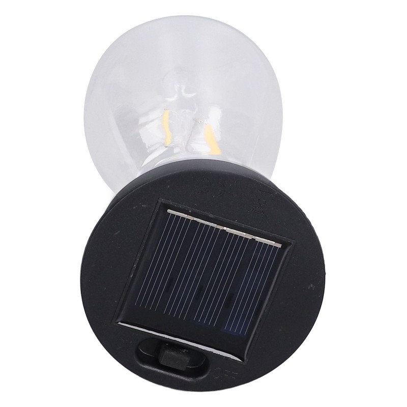 Solar Hanging Light Decorative Iron Frame LED Outdoor Retro Lantern