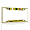 Fastasticdeals Metal Insert License Plate Frame Desert Storm Veteran B
