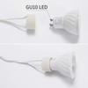 DiCUNO GU10 Lamp Holder 0.75mm² Silicon Wire GU10 Connector Ceramic
