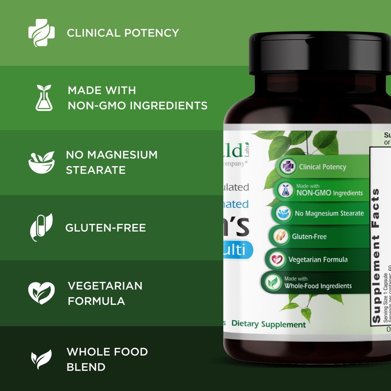 EMERALD LABS Men's 1 Daily Multi - Additive-Free Men's Multivitamin